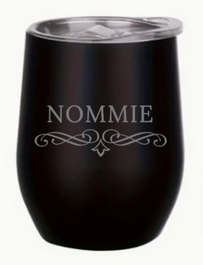 Engraved Birthday Insulated Wine Tumblers