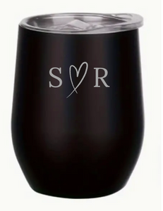 Engraved Wedding Insulated Wine Tumblers