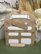 Load image into Gallery viewer, First/Last Day Board - Arch with Blank Name
