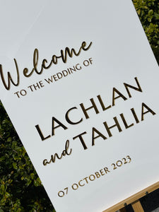 Welcome Sign - Lachlan