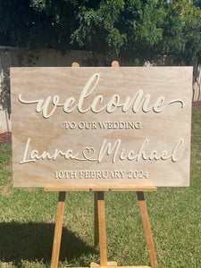 Welcome Sign - Christopher