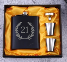 Load image into Gallery viewer, Whisky Flask Birthday Set
