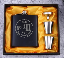 Load image into Gallery viewer, Whisky Flask Birthday Set
