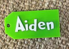 Load image into Gallery viewer, Christmas Present Name Tags - GRINCH
